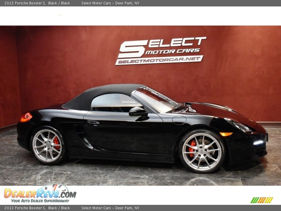 2013 Porsche Boxster S Black / Black Photo #4