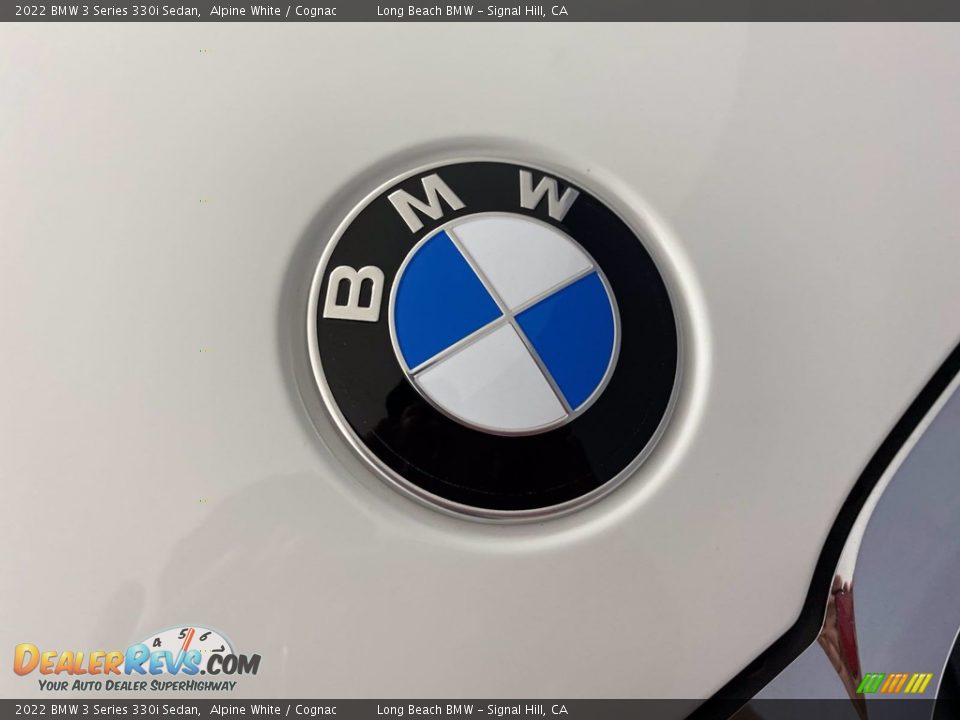 2022 BMW 3 Series 330i Sedan Alpine White / Cognac Photo #5