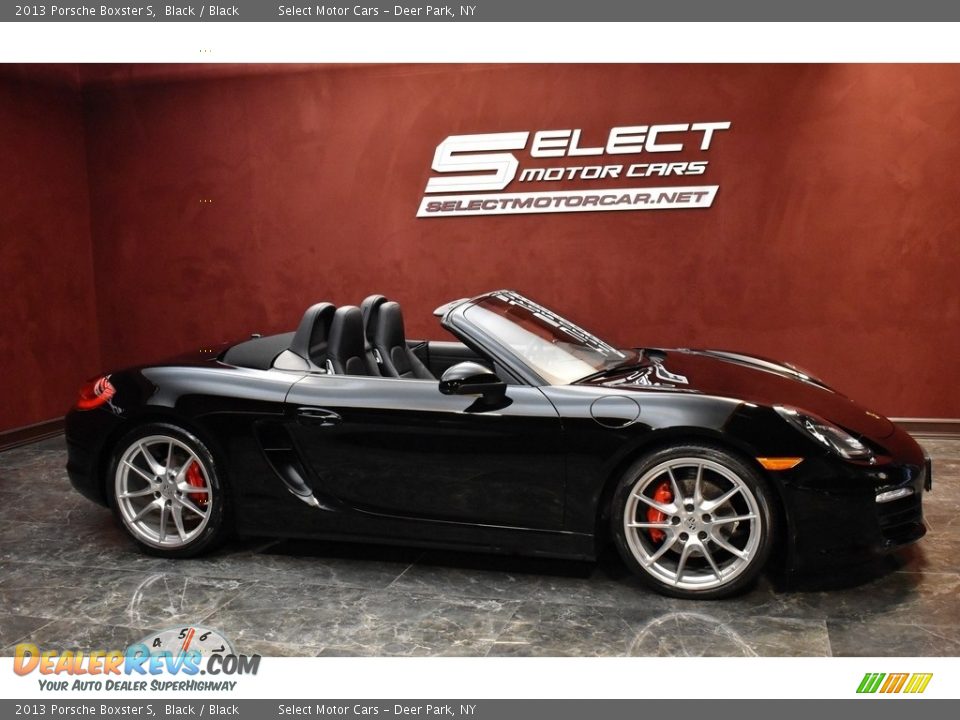 2013 Porsche Boxster S Black / Black Photo #5