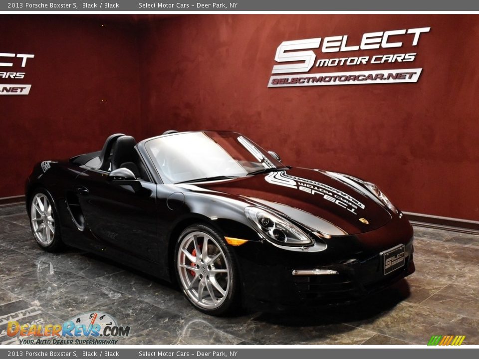 2013 Porsche Boxster S Black / Black Photo #6