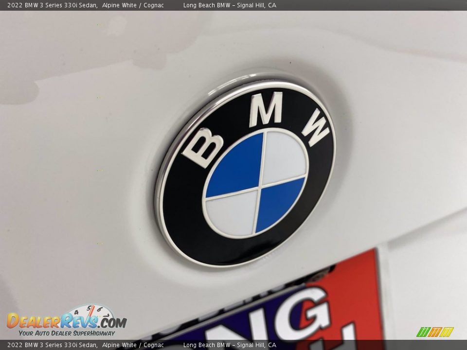 2022 BMW 3 Series 330i Sedan Alpine White / Cognac Photo #7