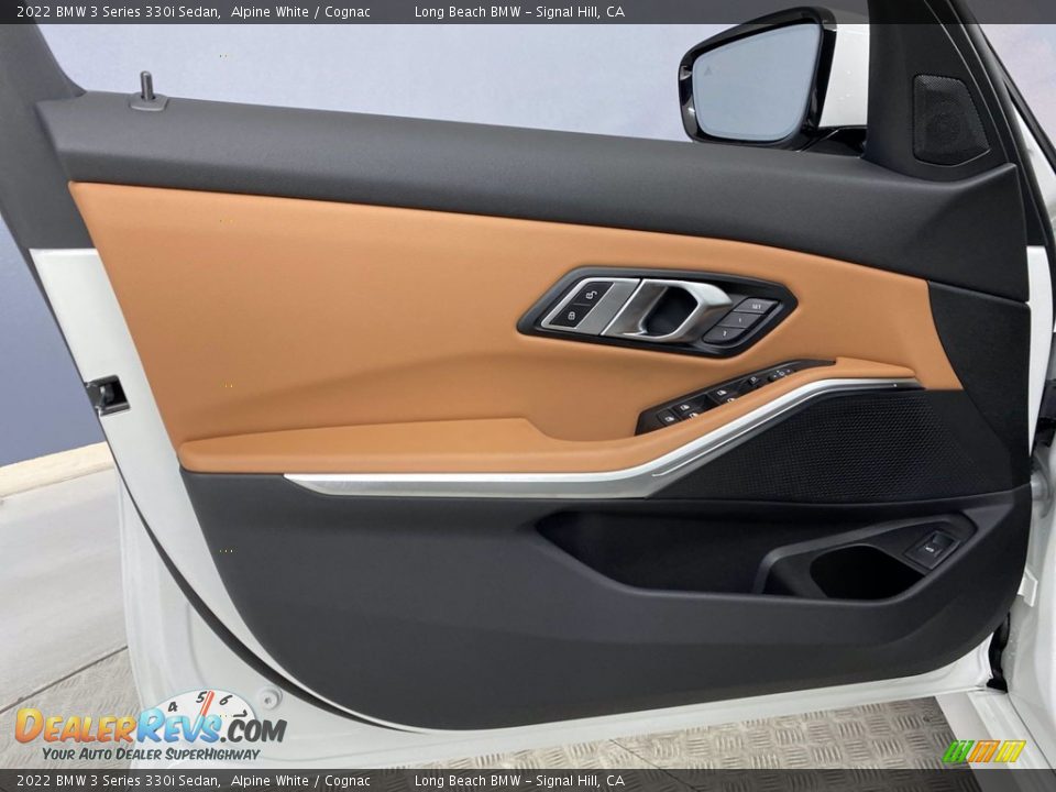 2022 BMW 3 Series 330i Sedan Alpine White / Cognac Photo #10