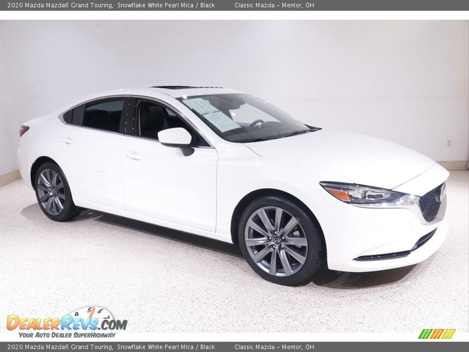 2020 Mazda Mazda6 Grand Touring Snowflake White Pearl Mica / Black Photo #1
