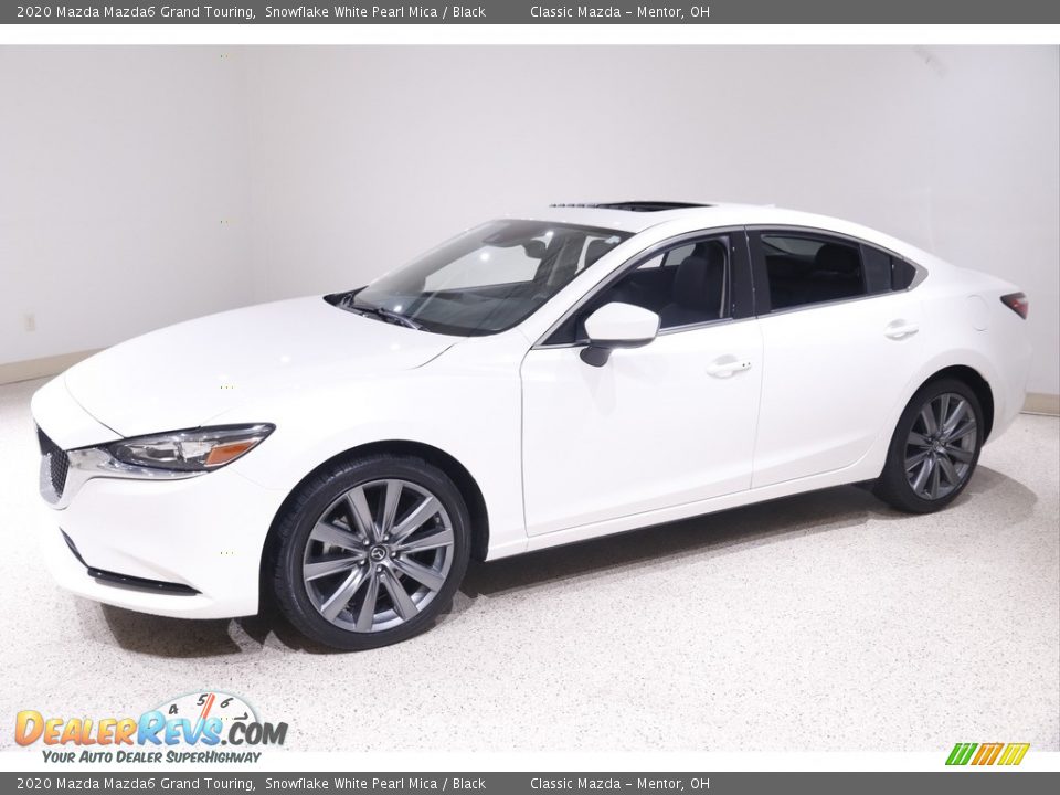 2020 Mazda Mazda6 Grand Touring Snowflake White Pearl Mica / Black Photo #3