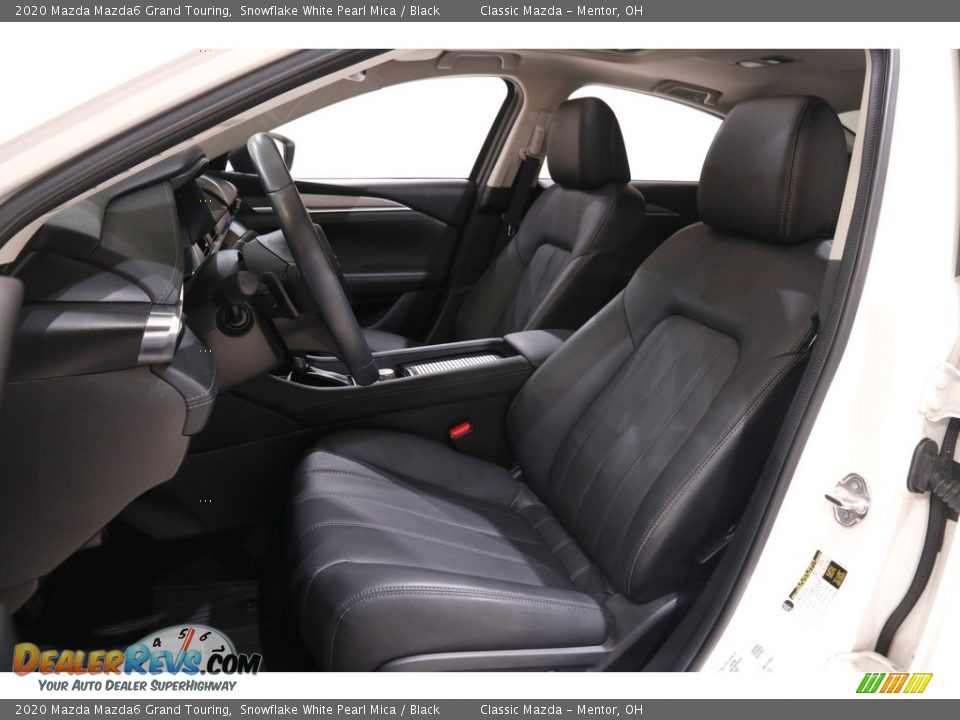 2020 Mazda Mazda6 Grand Touring Snowflake White Pearl Mica / Black Photo #5