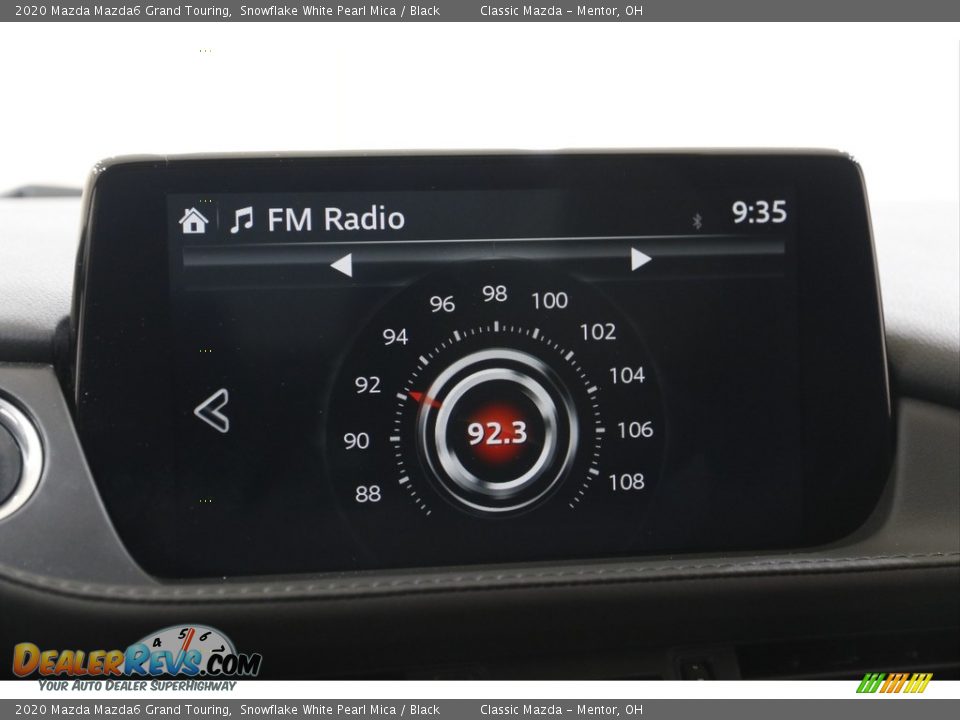 2020 Mazda Mazda6 Grand Touring Snowflake White Pearl Mica / Black Photo #10