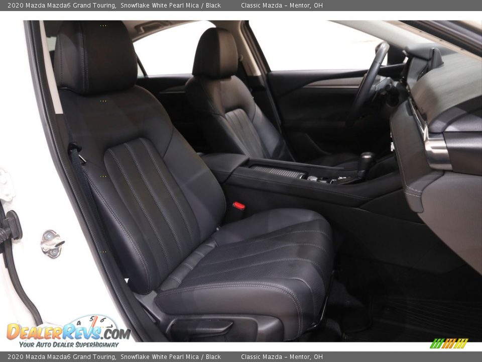 2020 Mazda Mazda6 Grand Touring Snowflake White Pearl Mica / Black Photo #14