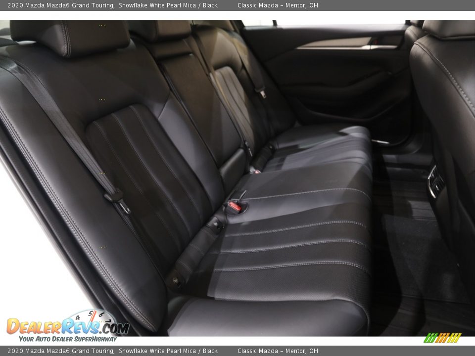 2020 Mazda Mazda6 Grand Touring Snowflake White Pearl Mica / Black Photo #15