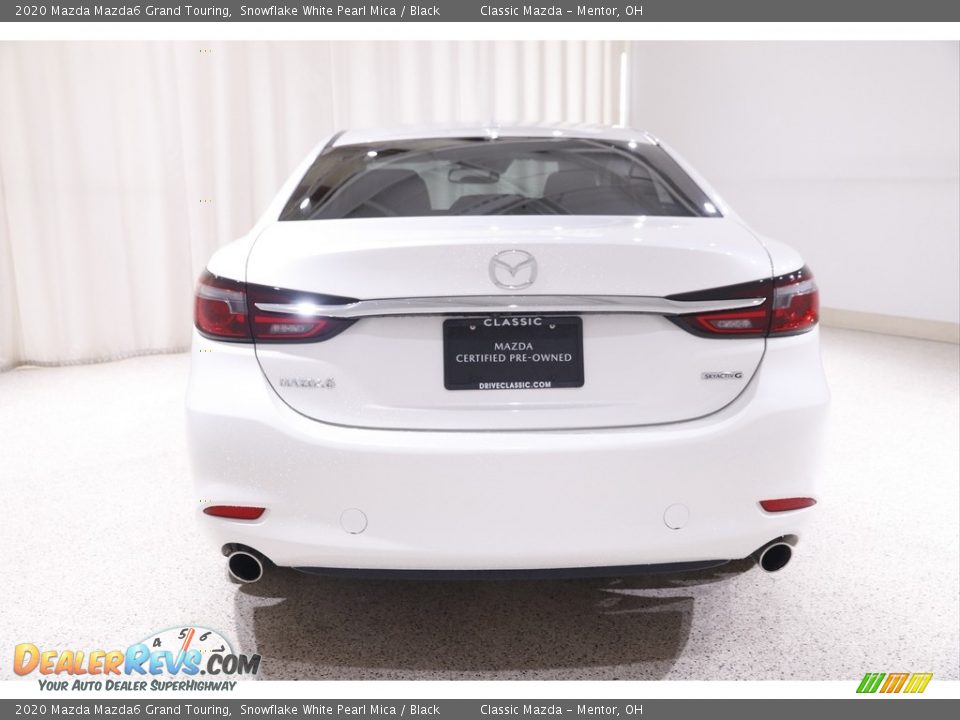 2020 Mazda Mazda6 Grand Touring Snowflake White Pearl Mica / Black Photo #17