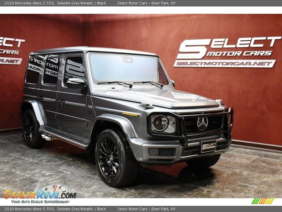 2019 Mercedes-Benz G 550 Selenite Grey Metallic / Black Photo #3