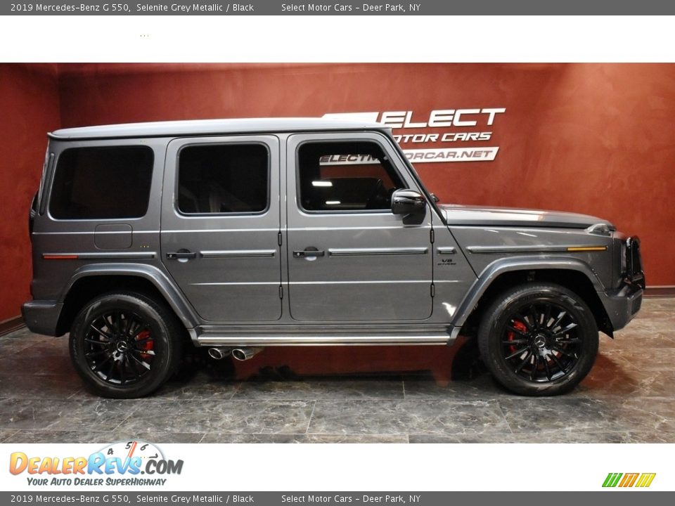 2019 Mercedes-Benz G 550 Selenite Grey Metallic / Black Photo #4