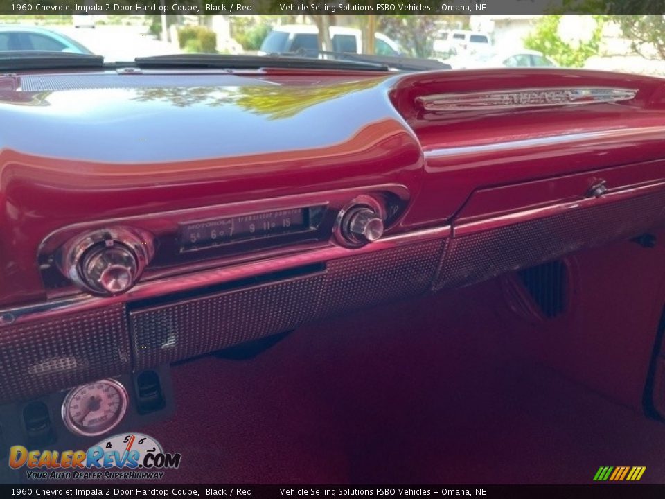 1960 Chevrolet Impala 2 Door Hardtop Coupe Black / Red Photo #8