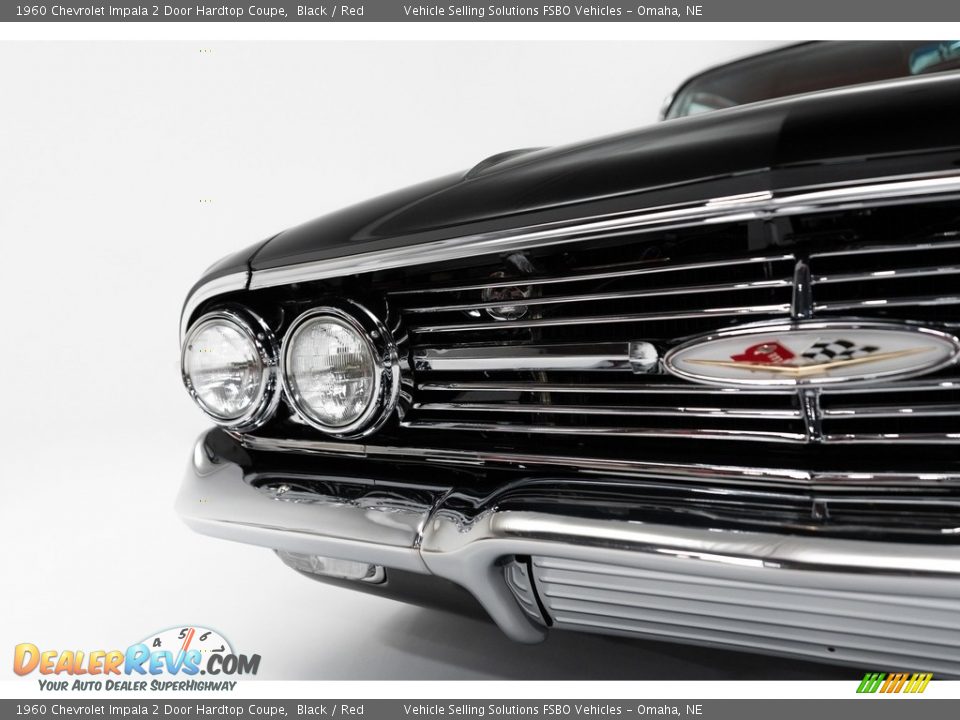 1960 Chevrolet Impala 2 Door Hardtop Coupe Black / Red Photo #19