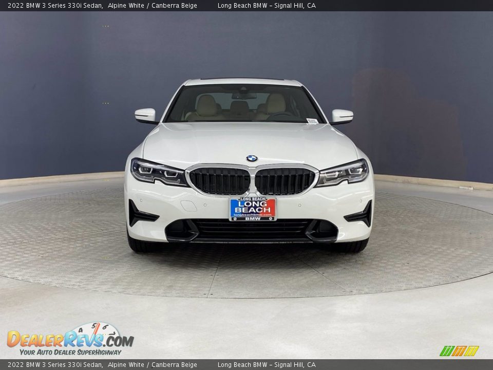 2022 BMW 3 Series 330i Sedan Alpine White / Canberra Beige Photo #2