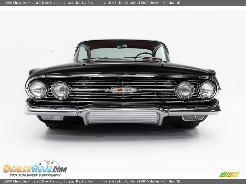 1960 Chevrolet Impala 2 Door Hardtop Coupe Black / Red Photo #20