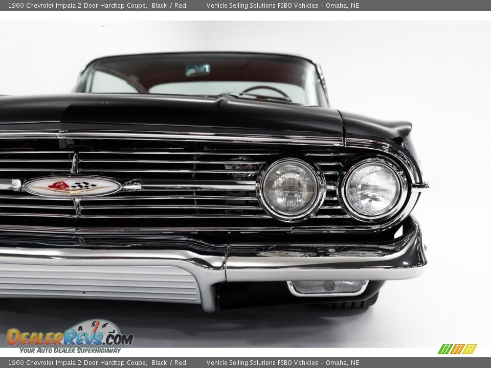 1960 Chevrolet Impala 2 Door Hardtop Coupe Black / Red Photo #22