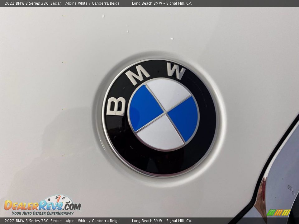 2022 BMW 3 Series 330i Sedan Alpine White / Canberra Beige Photo #5