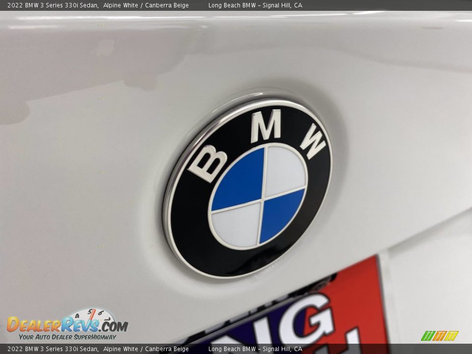 2022 BMW 3 Series 330i Sedan Alpine White / Canberra Beige Photo #7