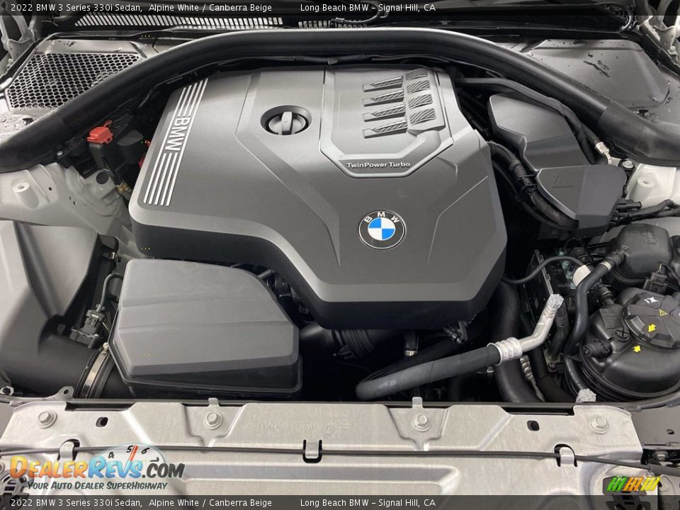 2022 BMW 3 Series 330i Sedan 2.0 Liter DI TwinPower Turbocharged DOHC 16-Valve VVT 4 Cylinder Engine Photo #9