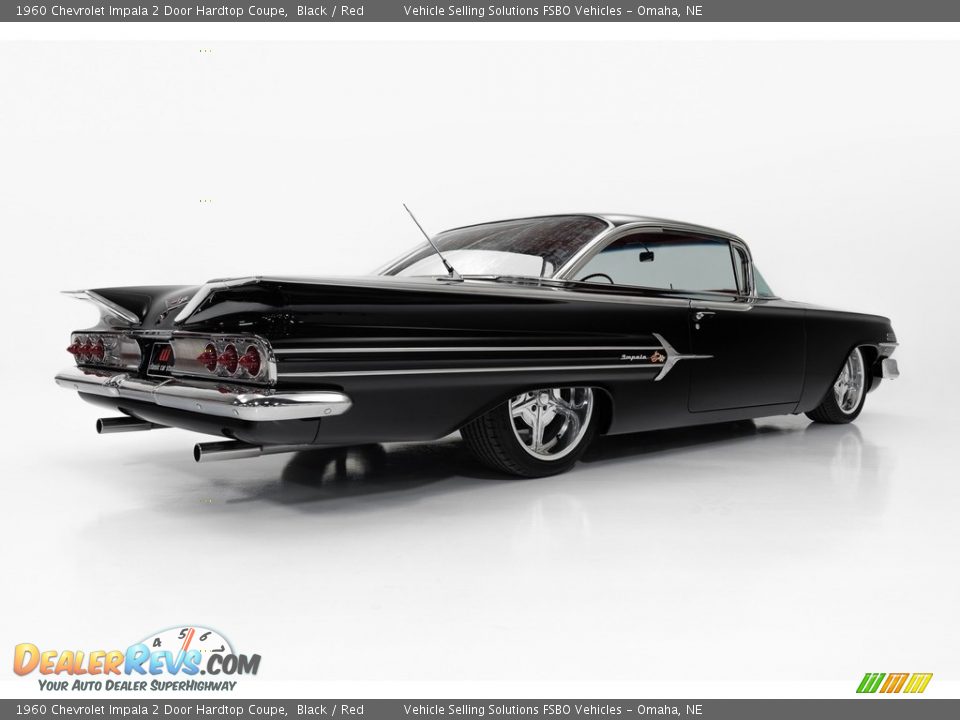 1960 Chevrolet Impala 2 Door Hardtop Coupe Black / Red Photo #30
