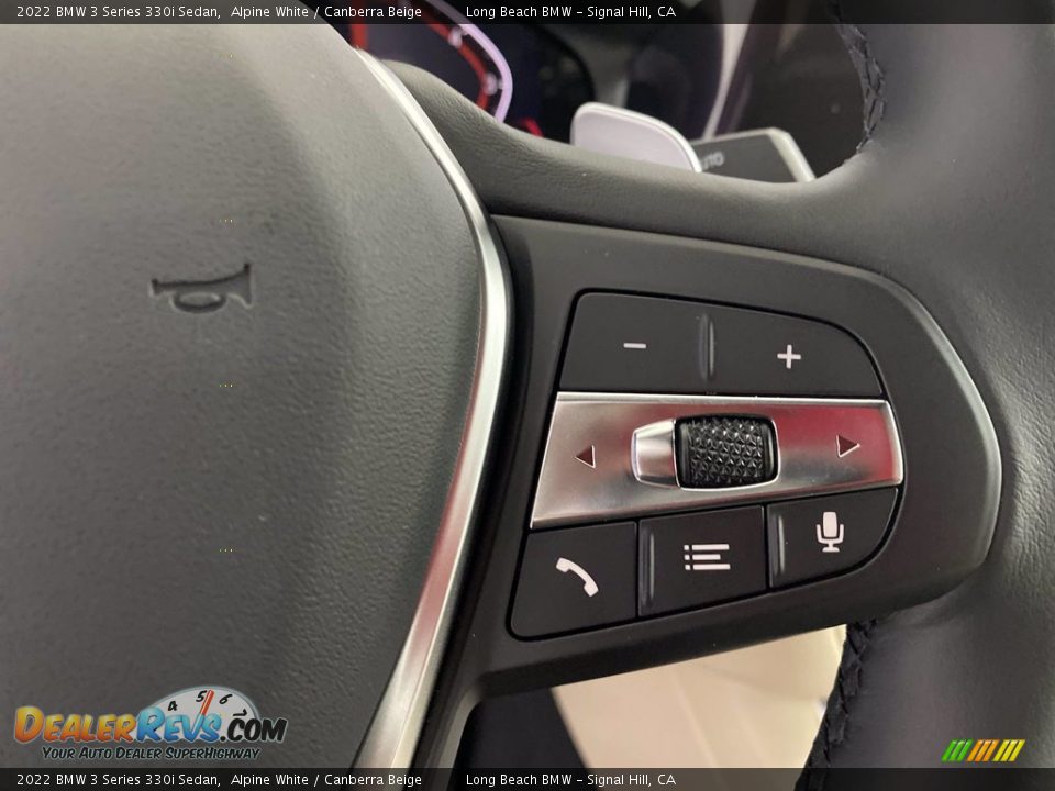 2022 BMW 3 Series 330i Sedan Steering Wheel Photo #16
