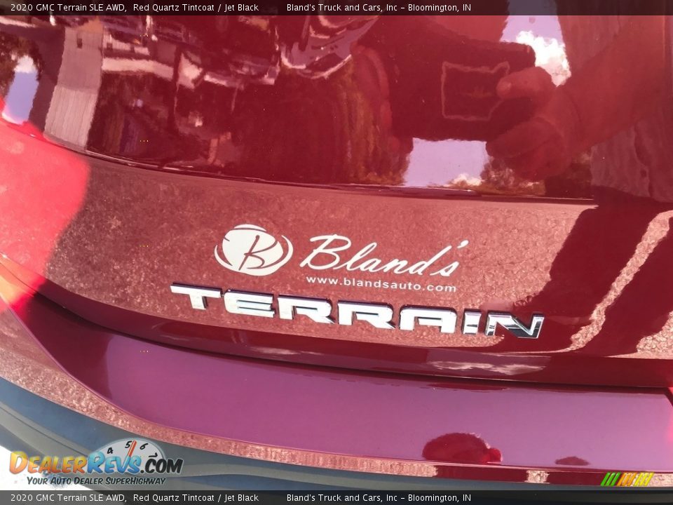2020 GMC Terrain SLE AWD Red Quartz Tintcoat / Jet Black Photo #9