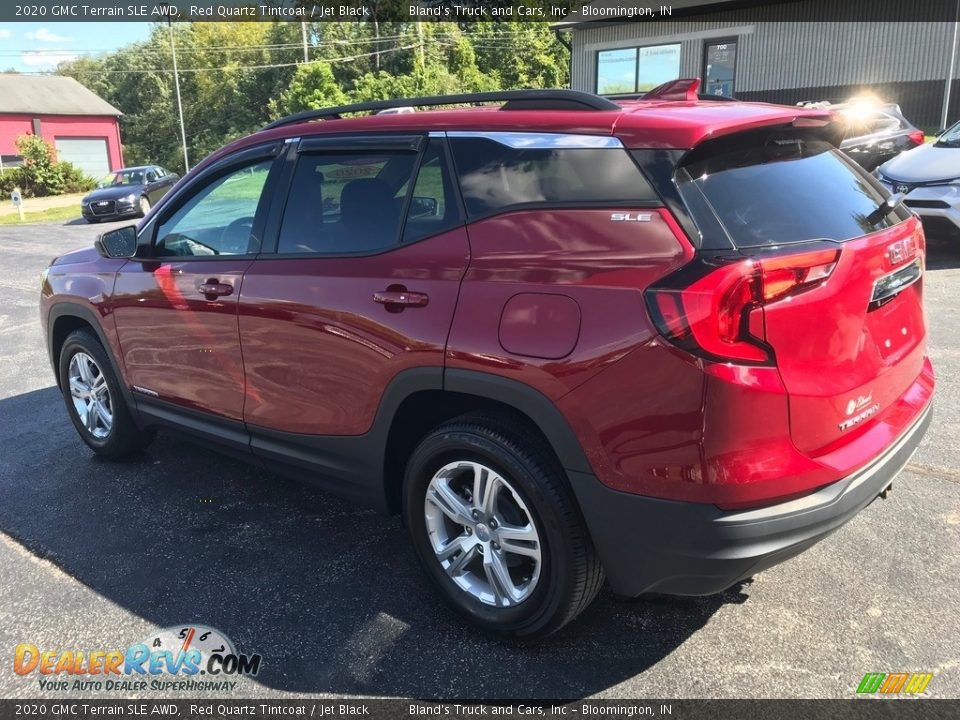 2020 GMC Terrain SLE AWD Red Quartz Tintcoat / Jet Black Photo #10