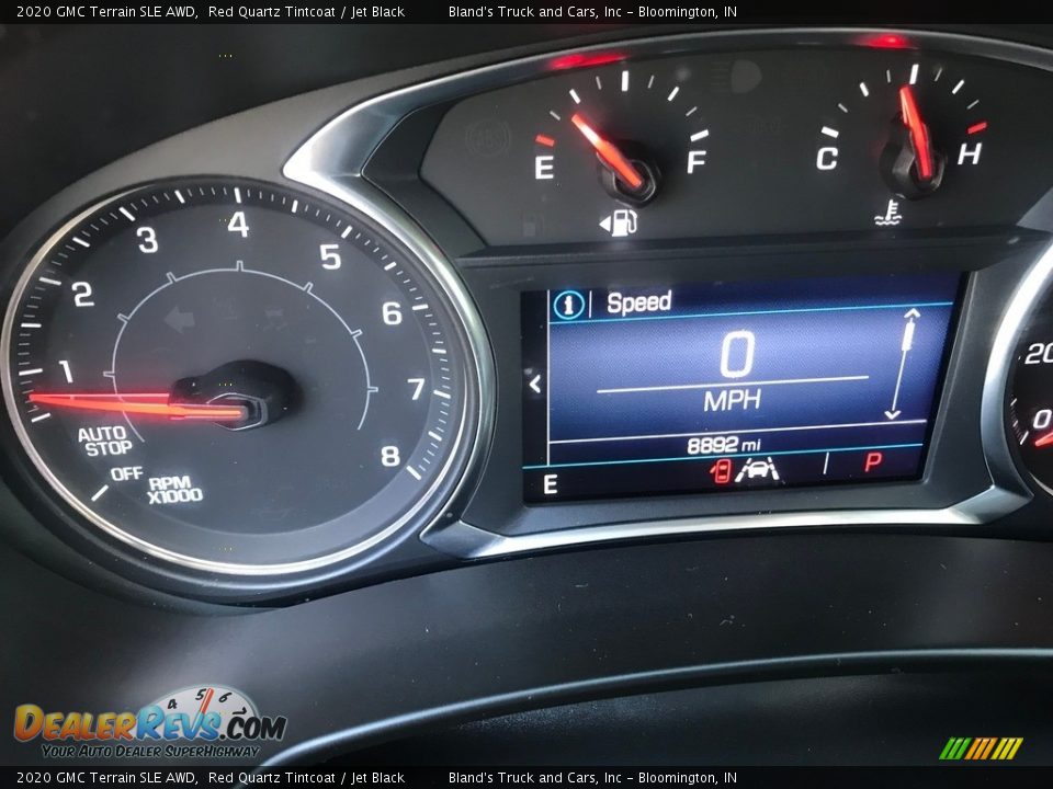 2020 GMC Terrain SLE AWD Red Quartz Tintcoat / Jet Black Photo #15