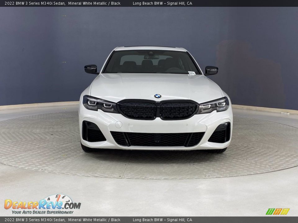 2022 BMW 3 Series M340i Sedan Mineral White Metallic / Black Photo #2