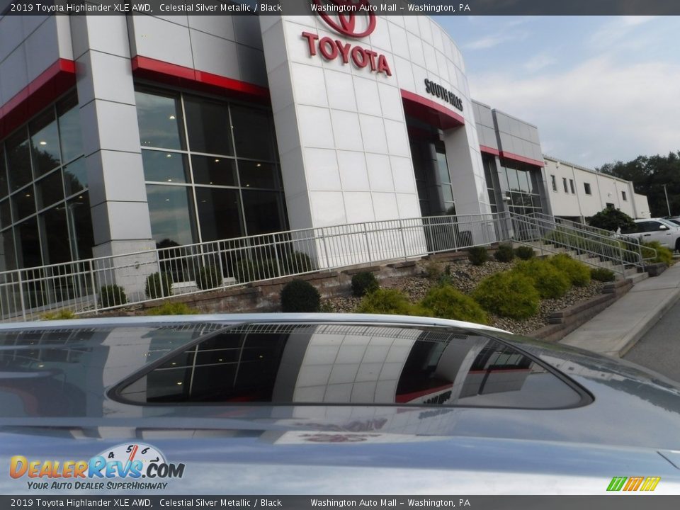 2019 Toyota Highlander XLE AWD Celestial Silver Metallic / Black Photo #3