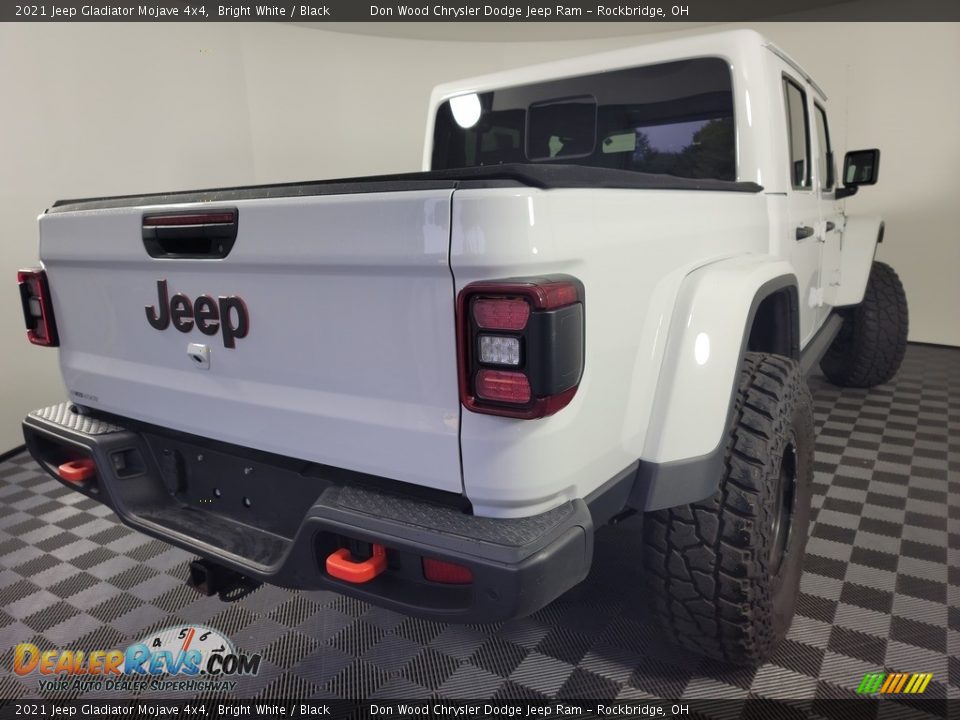 2021 Jeep Gladiator Mojave 4x4 Bright White / Black Photo #10