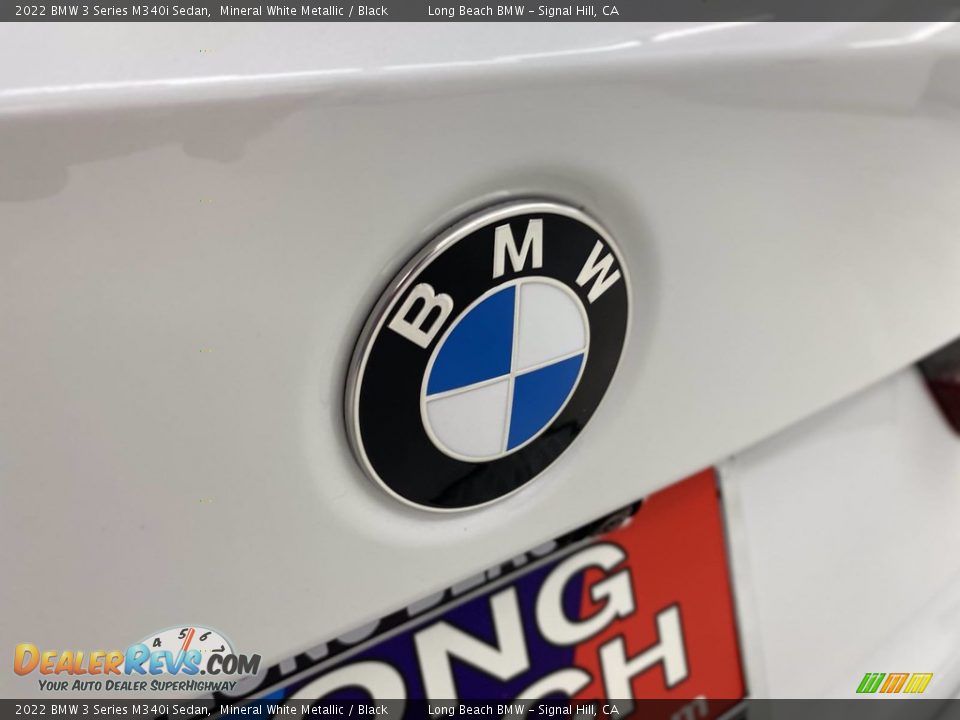 2022 BMW 3 Series M340i Sedan Mineral White Metallic / Black Photo #7
