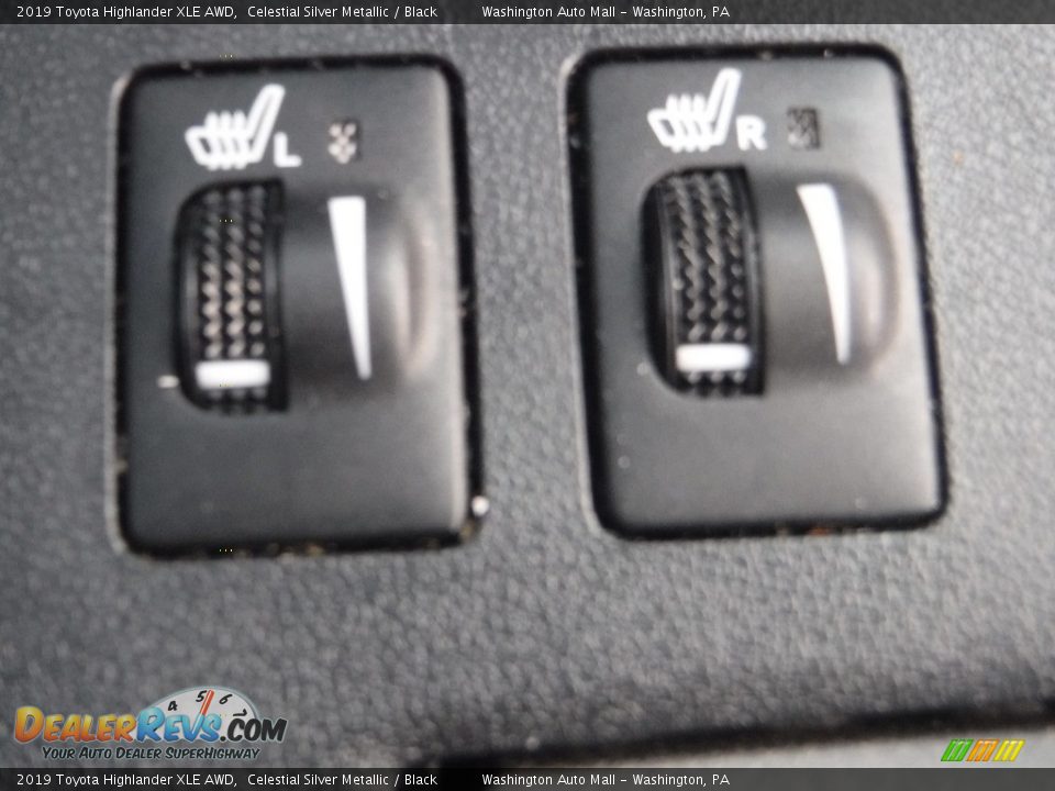 2019 Toyota Highlander XLE AWD Celestial Silver Metallic / Black Photo #7