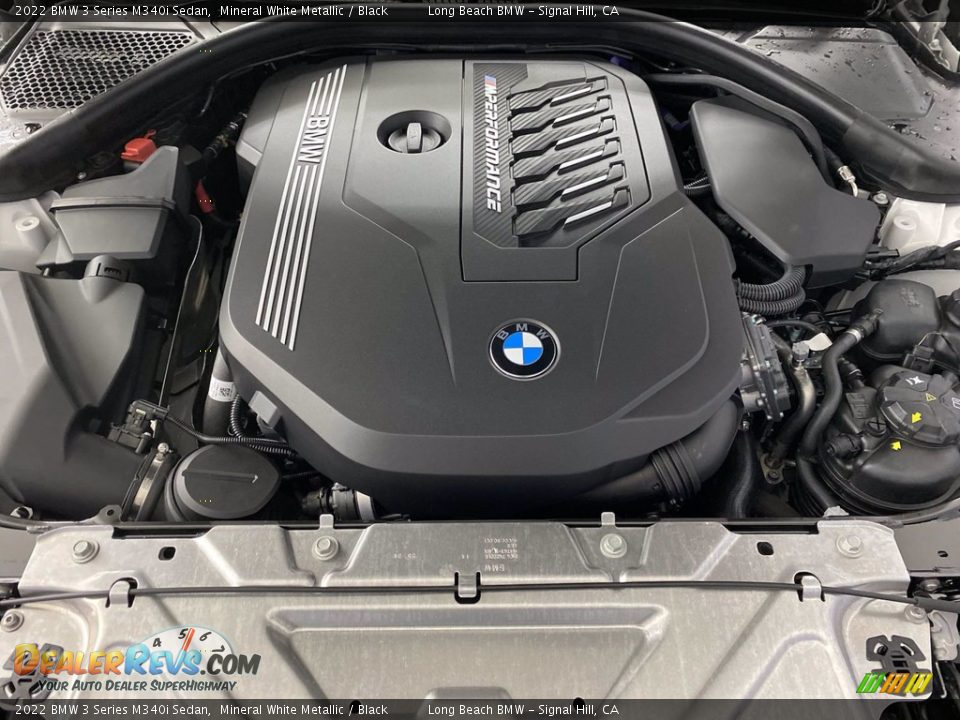 2022 BMW 3 Series M340i Sedan 3.0 Liter M TwinPower Turbocharged DOHC 24-Valve VVT Inline 6 Cylinder Engine Photo #9