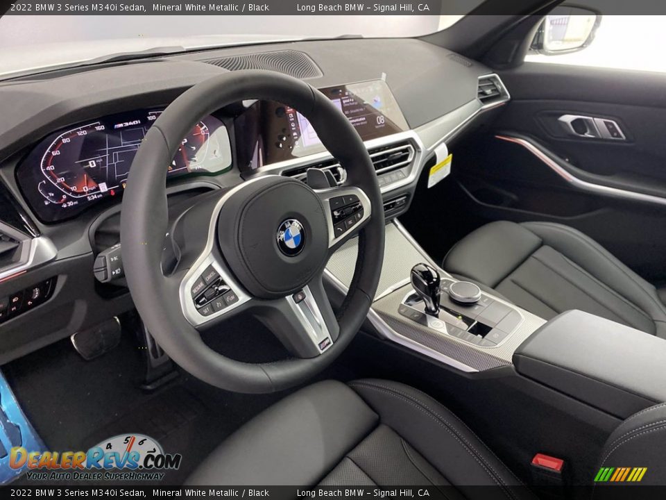 Black Interior - 2022 BMW 3 Series M340i Sedan Photo #12