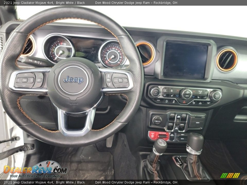 2021 Jeep Gladiator Mojave 4x4 Bright White / Black Photo #20