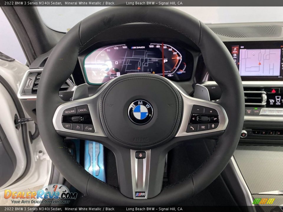 2022 BMW 3 Series M340i Sedan Steering Wheel Photo #14