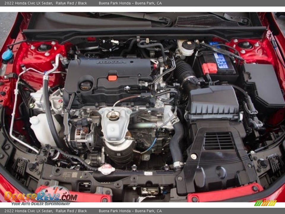 2022 Honda Civic LX Sedan 2.0 Liter DOHC 16-Valve i-VTEC 4 Cylinder Engine Photo #9