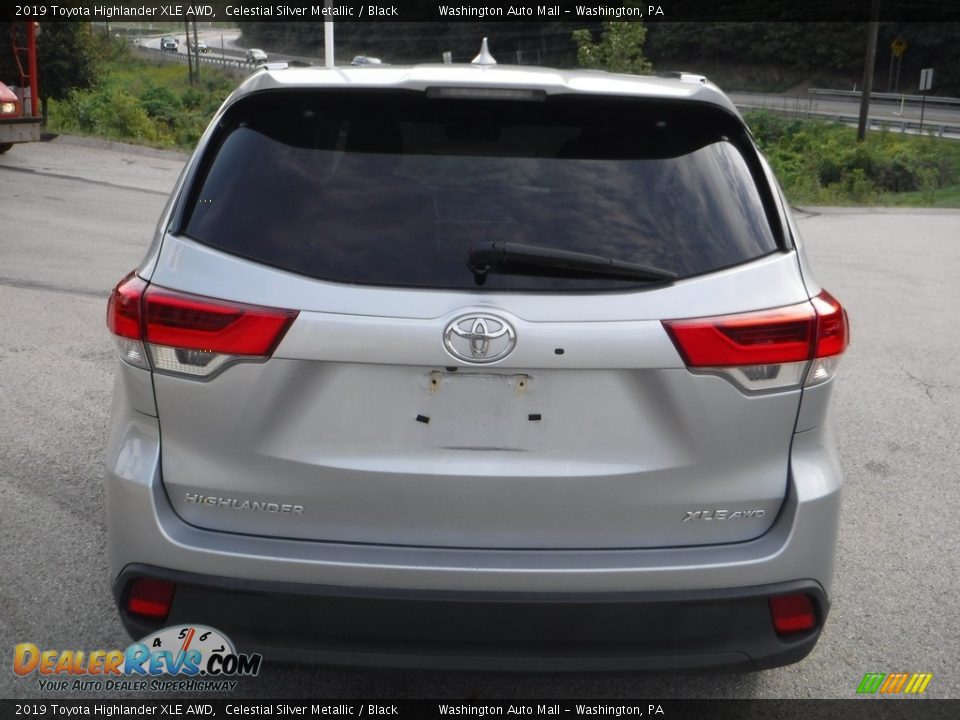 2019 Toyota Highlander XLE AWD Celestial Silver Metallic / Black Photo #16