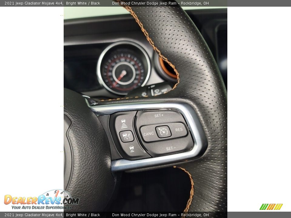 2021 Jeep Gladiator Mojave 4x4 Bright White / Black Photo #23