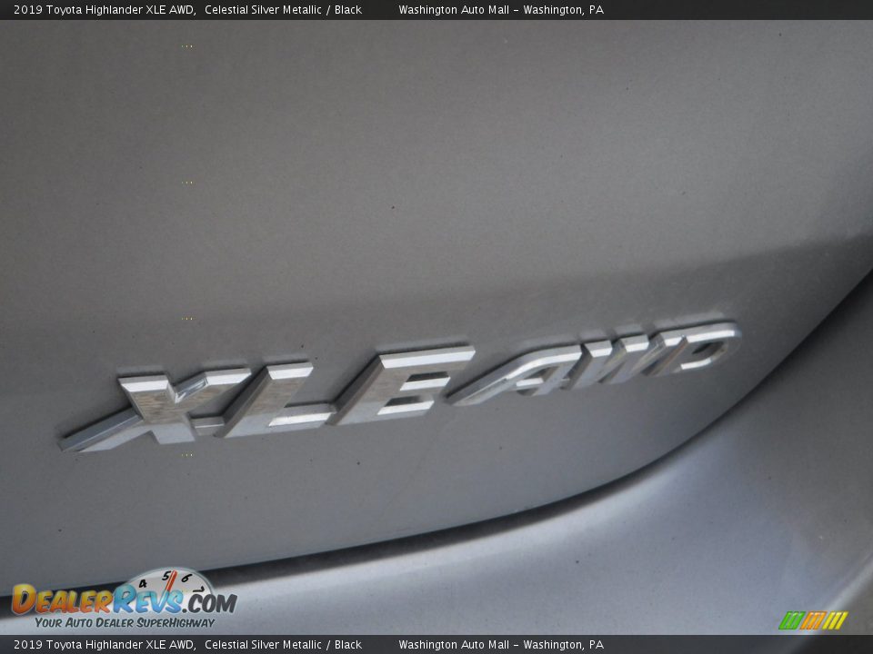 2019 Toyota Highlander XLE AWD Celestial Silver Metallic / Black Photo #17