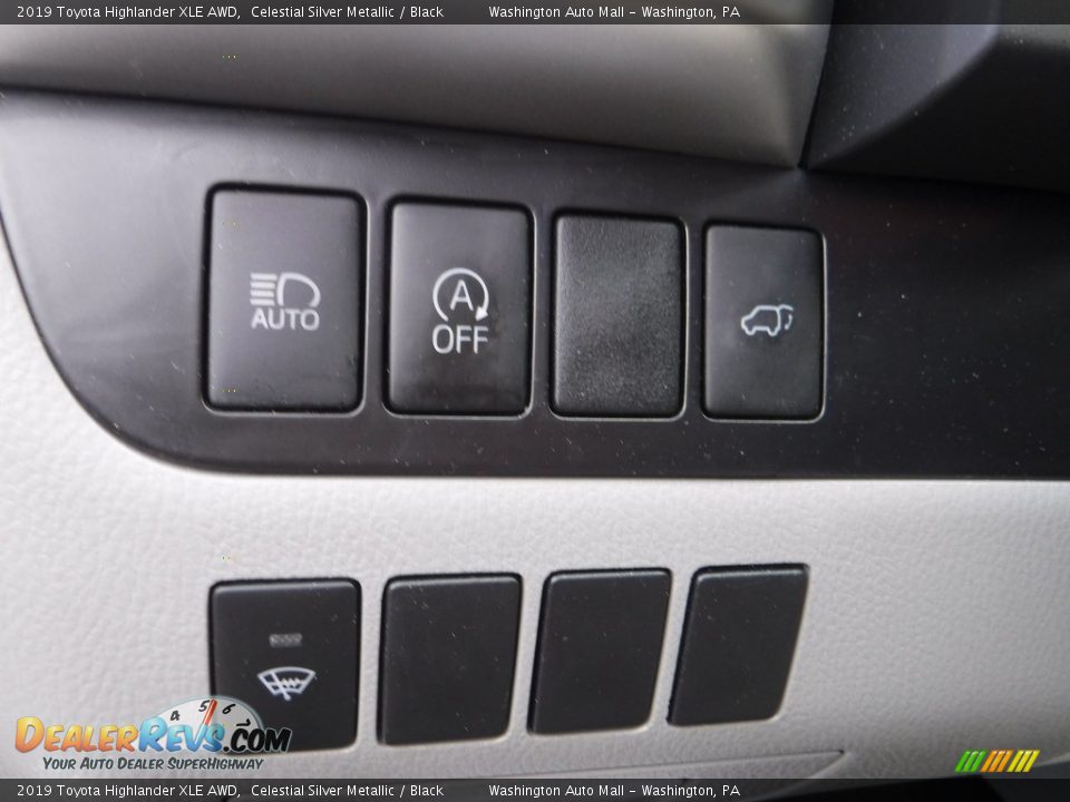 2019 Toyota Highlander XLE AWD Celestial Silver Metallic / Black Photo #20