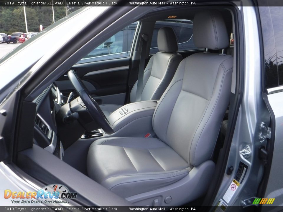 2019 Toyota Highlander XLE AWD Celestial Silver Metallic / Black Photo #21