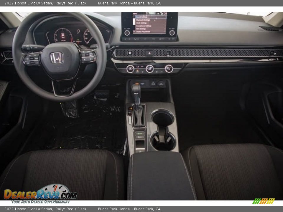 Dashboard of 2022 Honda Civic LX Sedan Photo #17
