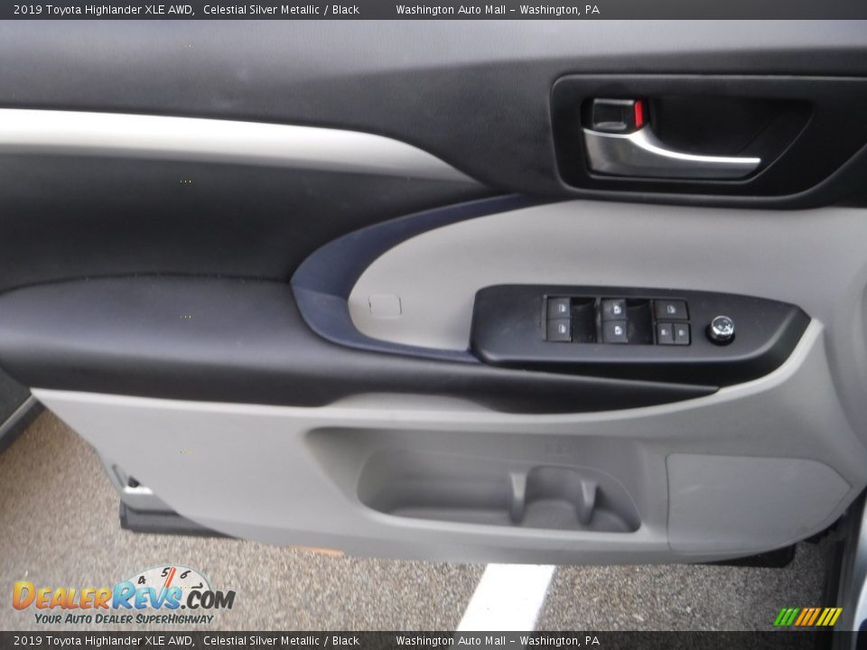 2019 Toyota Highlander XLE AWD Celestial Silver Metallic / Black Photo #23