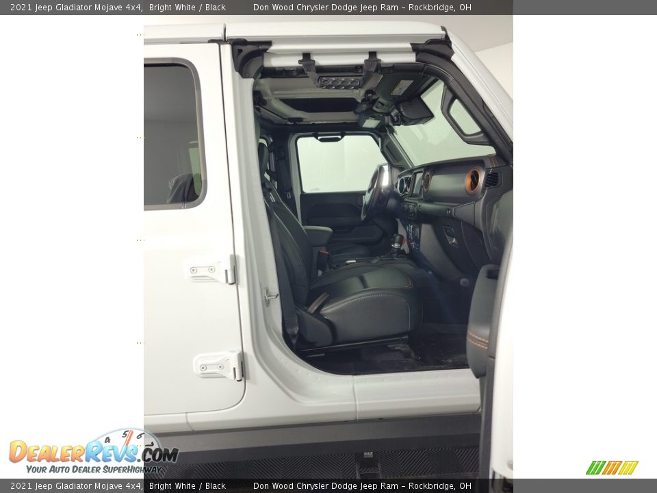 2021 Jeep Gladiator Mojave 4x4 Bright White / Black Photo #33