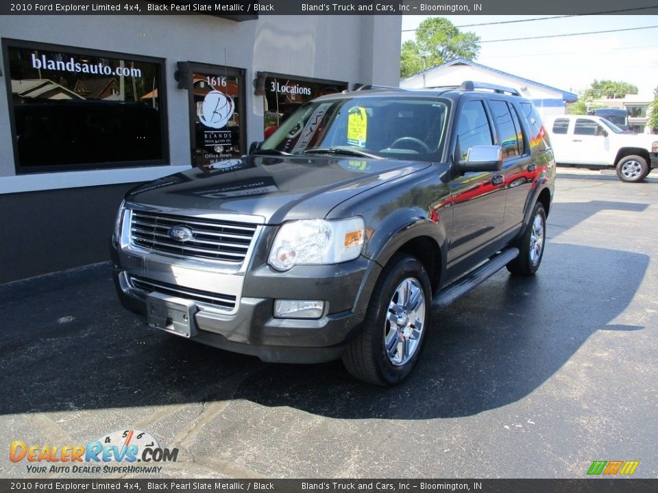 2010 Ford Explorer Limited 4x4 Black Pearl Slate Metallic / Black Photo #2