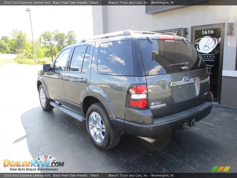 2010 Ford Explorer Limited 4x4 Black Pearl Slate Metallic / Black Photo #3