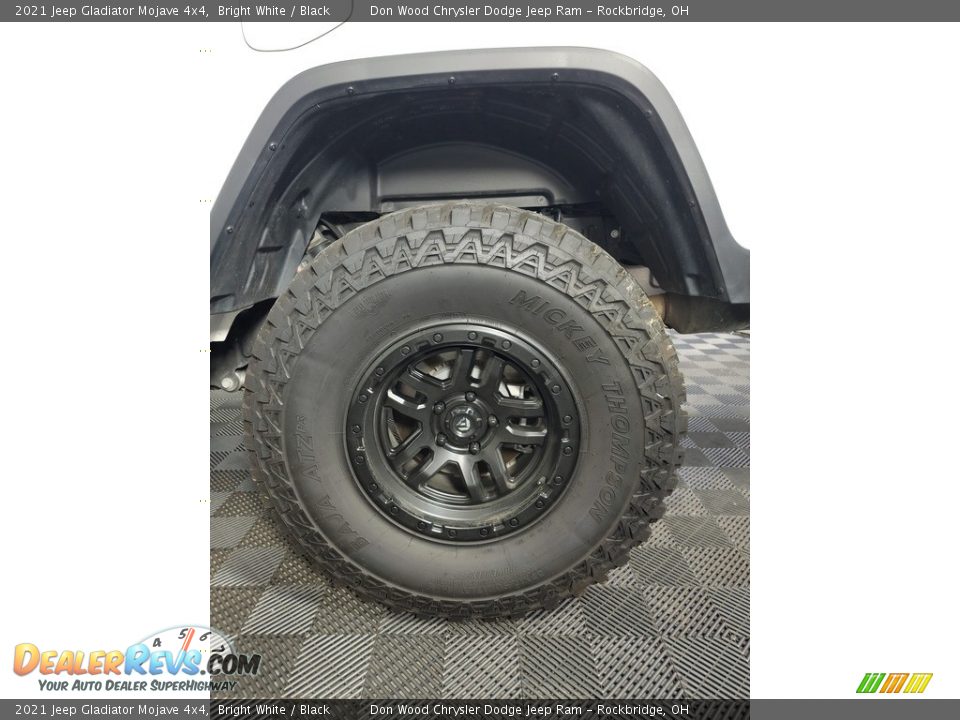 2021 Jeep Gladiator Mojave 4x4 Bright White / Black Photo #36