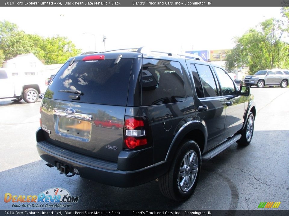 2010 Ford Explorer Limited 4x4 Black Pearl Slate Metallic / Black Photo #4